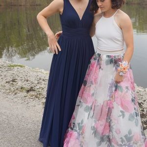 Beautiful Navy prom/Bridesmaid dress